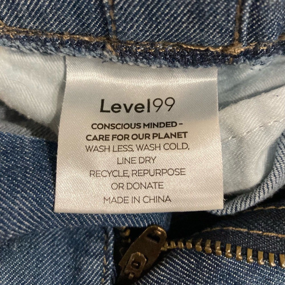 Level 99 blue lightweight cargo pants, size XS - Picture 7 of 8